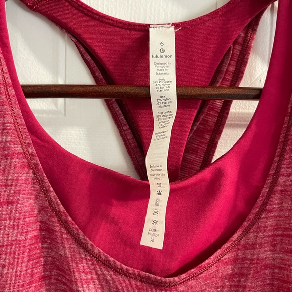 Lululemon NWOT Twist and Toil  tank size 6 - Picture 5 of 11